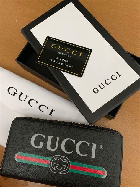 black gucci controllato card